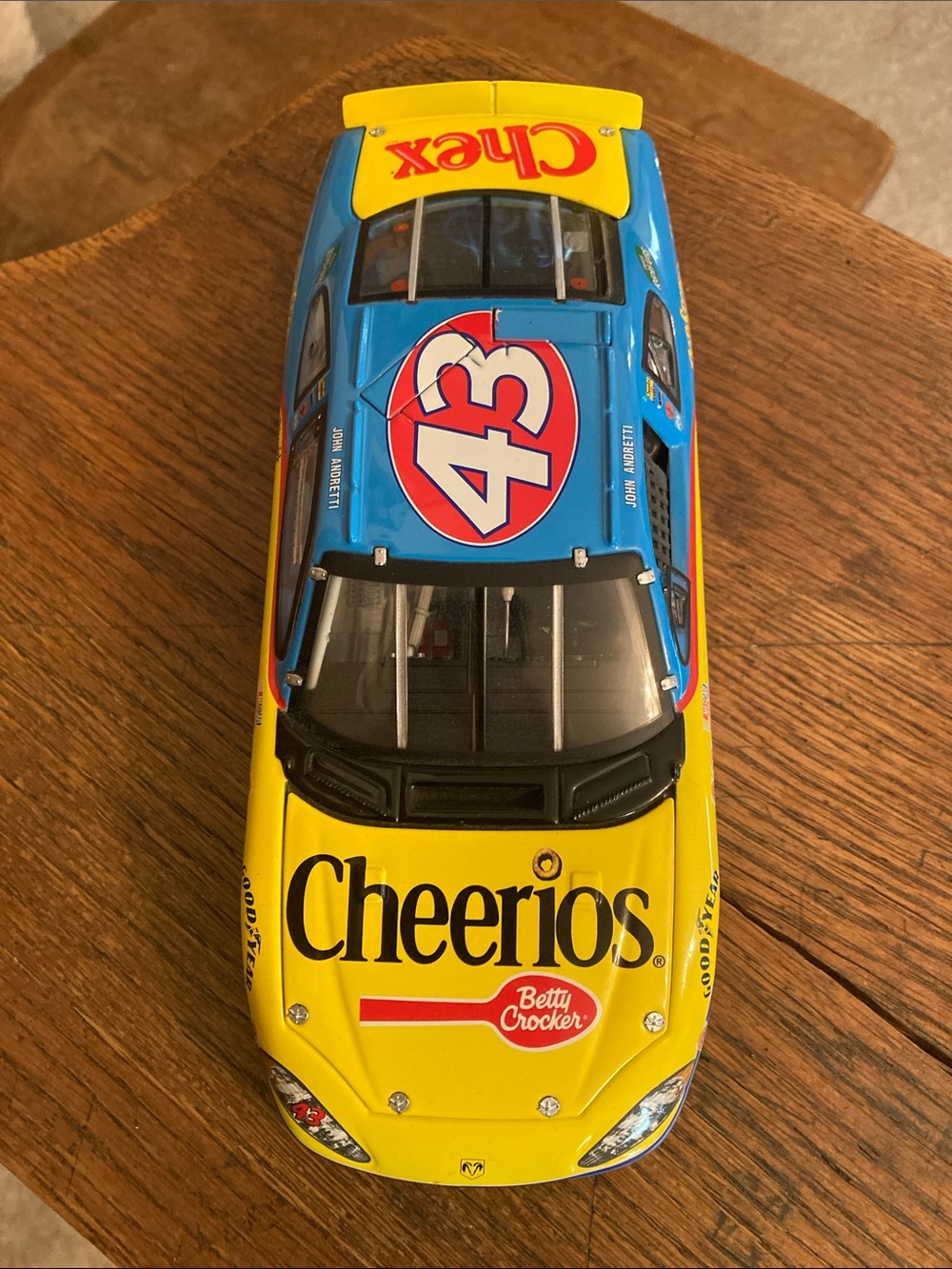 John Andretti #43 Limited Edition 2001 Cheerios Dodge 1:24 Scale Diecast Car